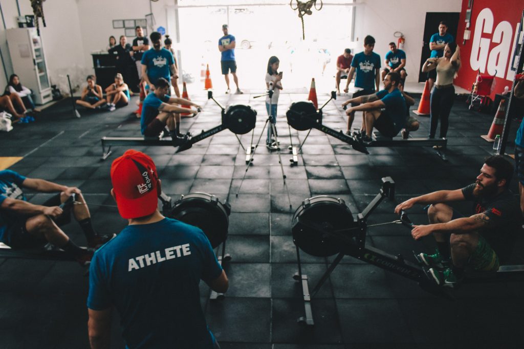 What is crossfit box gym view
